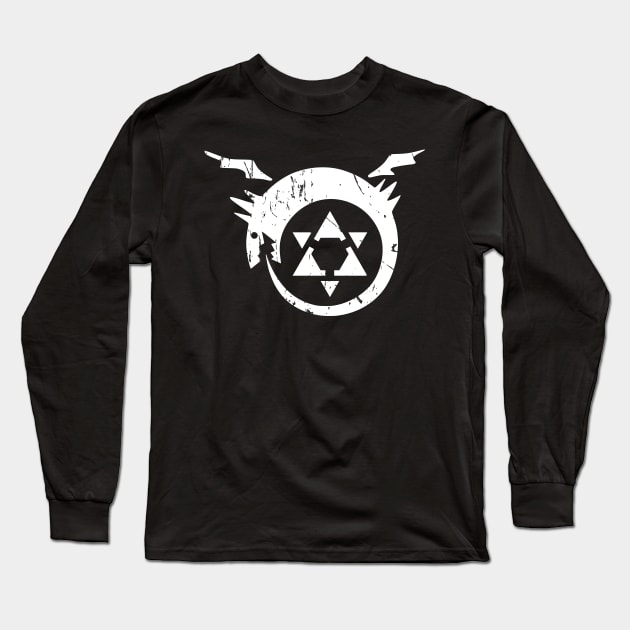 Homunculus white symbol Long Sleeve T-Shirt by OtakuShirt